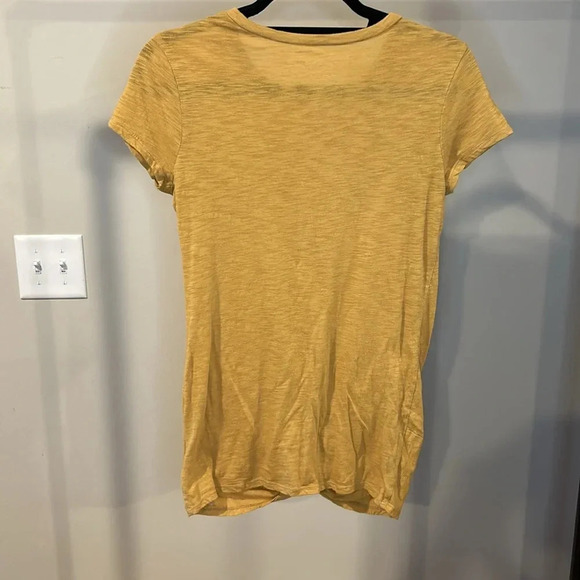 Women’s MOTHERHOOD MATERNITY Knotted Short Sleeve Maternity Shirt Size Small. - Picture 4 of 4